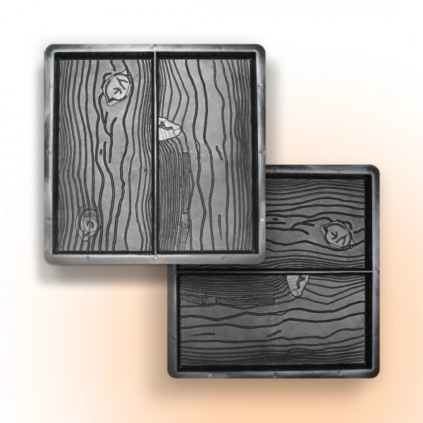 Форми для тротуарної плитки Верес-2007 Дошка 400х400 мм 2 шт. (1020202-3301) - фото 1 Форми для тротуарної плитки Верес-2007 Дошка 400х400 мм 2 шт. (1020202-3301) - фото 1