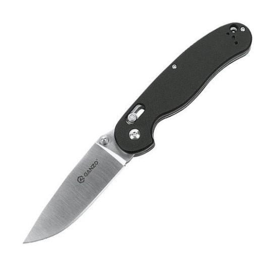 Нож складной карманный универсальный Axis Lock Ganzo G727M-BK 210 мм Black (552411)