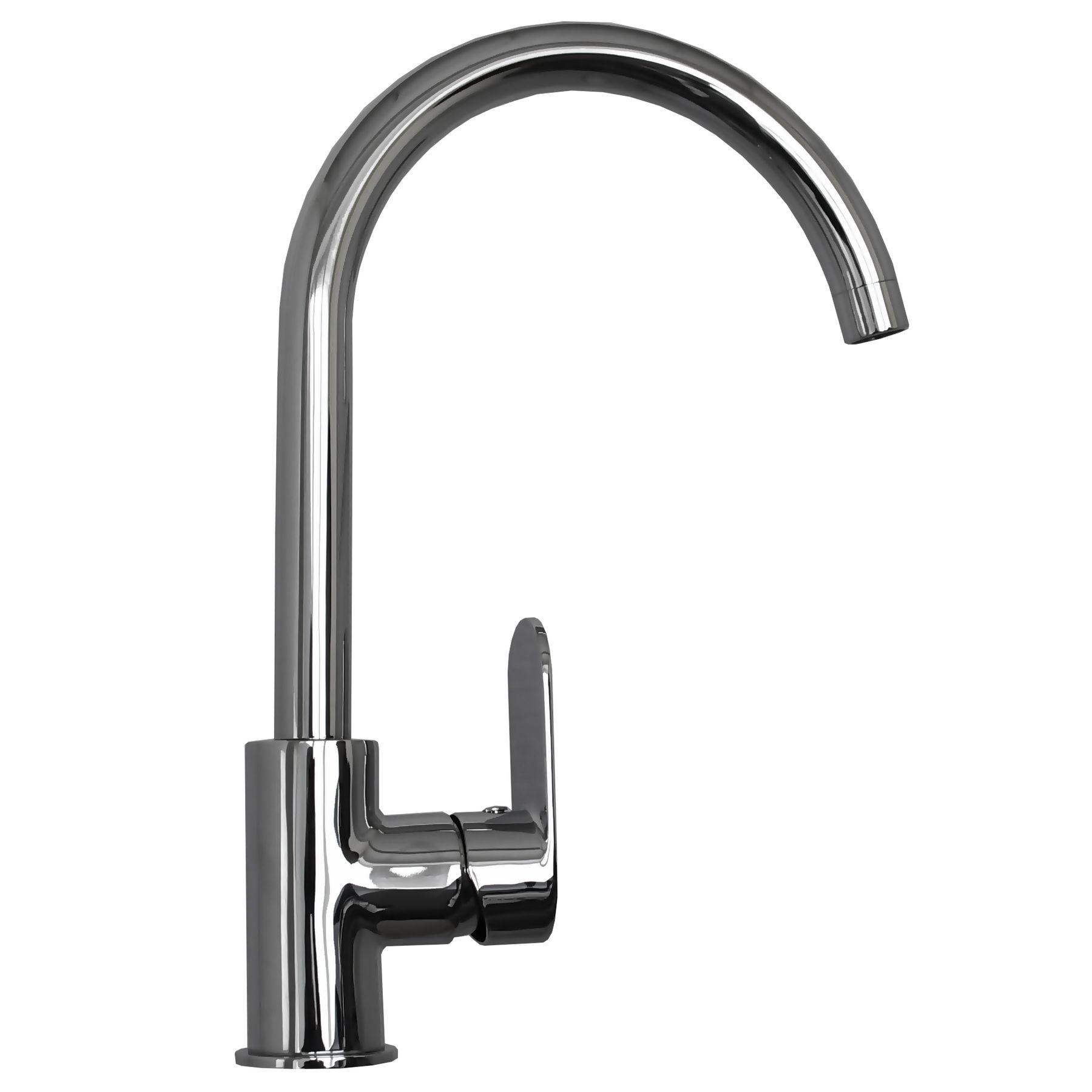 Смеситель для кухни TOPAZ BARTS TB 07403-H36 000015770 однорычажный Хром (108450)