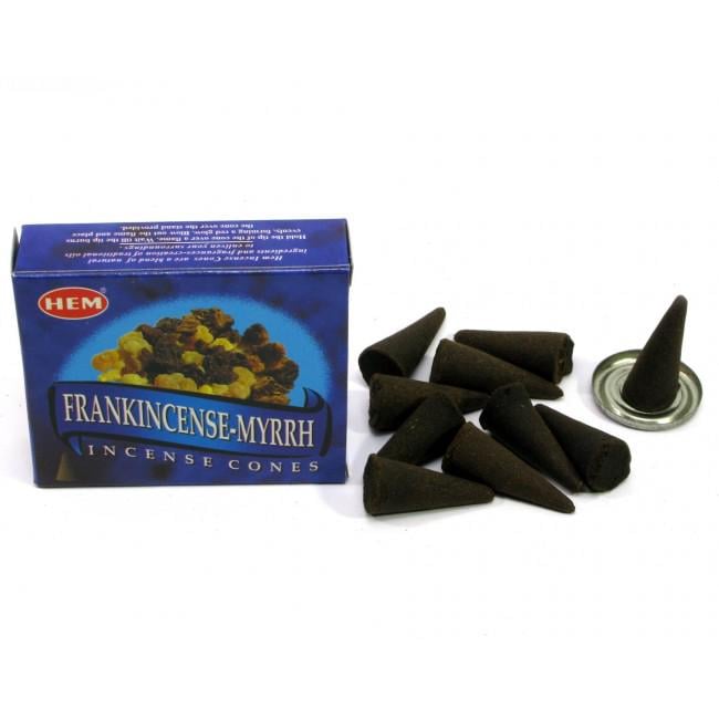 Благовония конусы Ладан и Мирра (31183k-MZ)