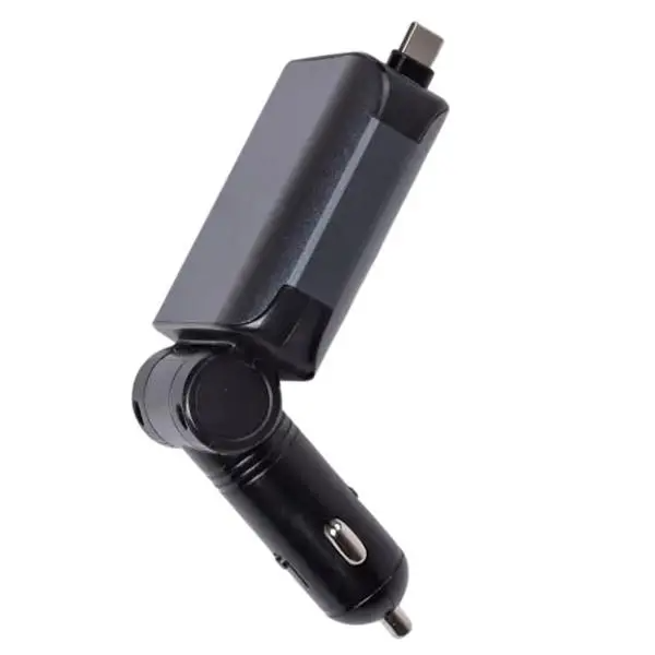 Зарядка автомобильная в прикуриватель Starry Sky до 120 Вт с Led проектором USB-A USB-C/Lightning Серый (HP-E1) - фото 4 Зарядка автомобильная в прикуриватель Starry Sky до 120 Вт с Led проектором USB-A USB-C/Lightning Серый (HP-E1) - фото 4