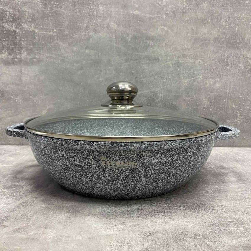 Сотейник-жарівня Zauberg ZB-0528-SN з мармуровим покриттям 4,1 л (1808755774)