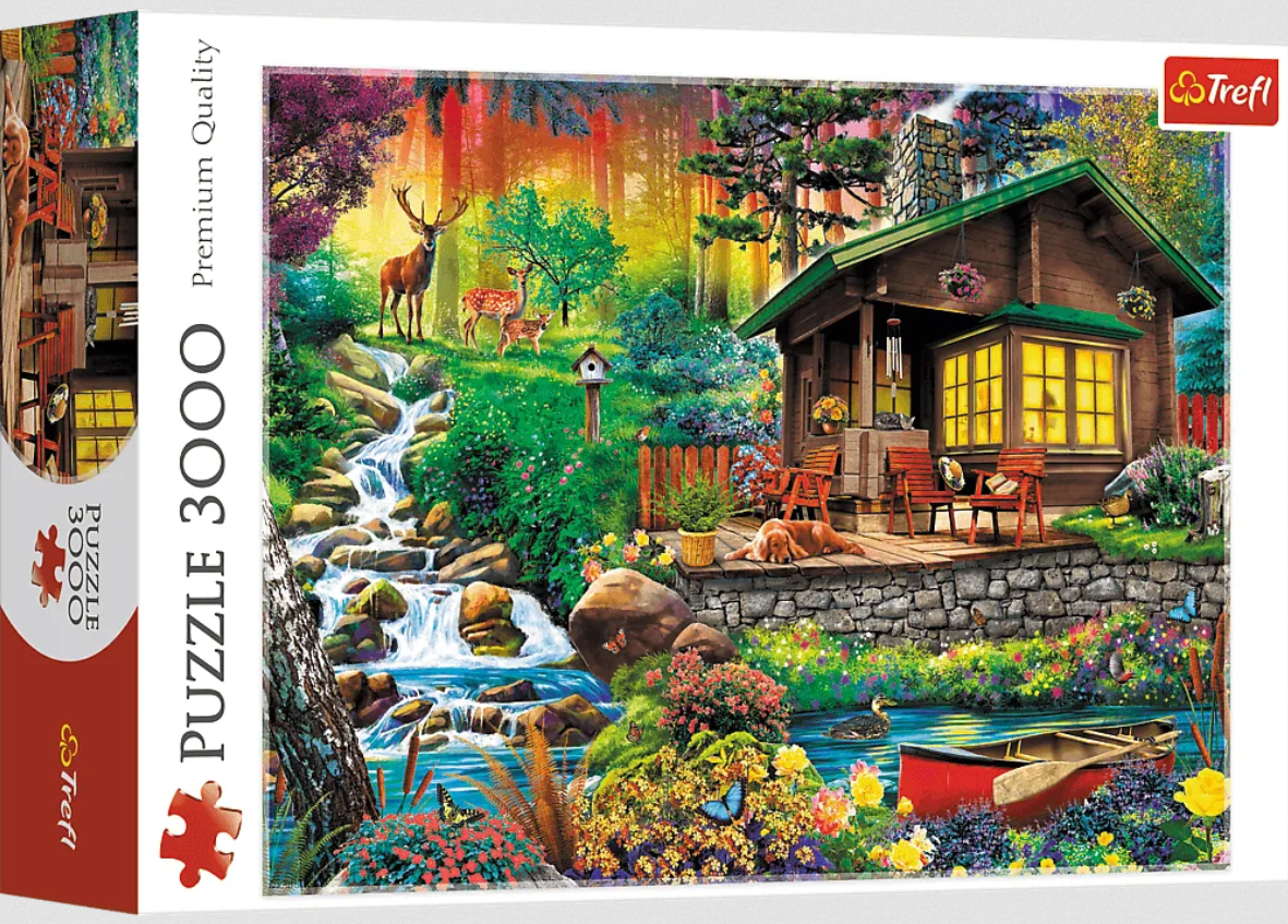 Пазл Trefl Будинок у лісі 3000 ел.