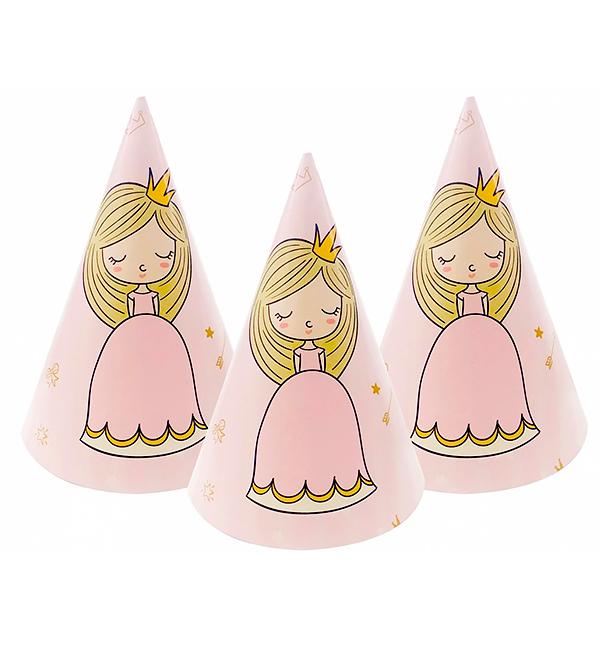 Колпачки бумажные Принцесса 15 см 5 шт. (514362)