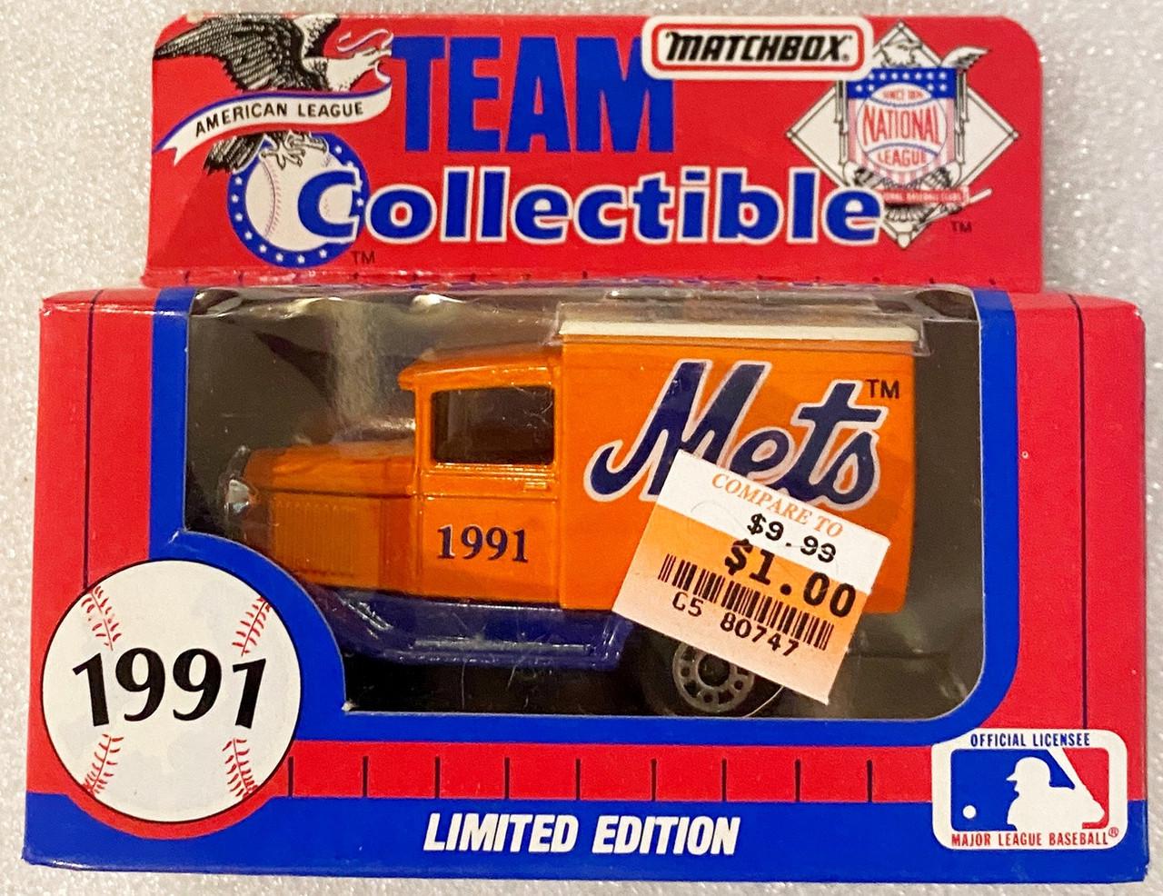 Игрушечная машинка Matchbox Ford Model A 1991 MLB Team Collectible New York Mets (MLB-91-21)