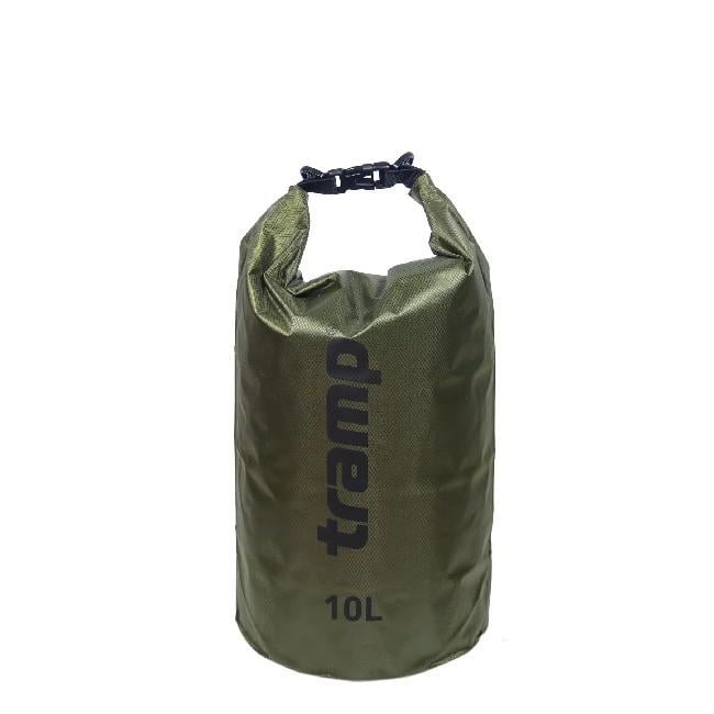 Гермомішок Tramp PVC Diamond Rip-Stop Olive 10 л (113058) - фото 1