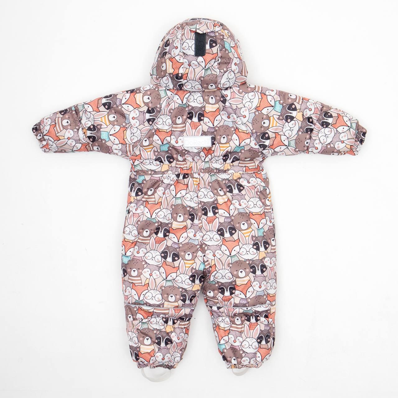 Детский зимний комбинезон с капюшоном DoRechi Аполло Зверята 86 см (21490) - фото 2 Детский зимний комбинезон с капюшоном DoRechi Аполло Зверята 86 см (21490) - фото 2