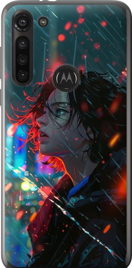 Чехол на Motorola G8 Power Ночные огни (6096u-1940-42517)
