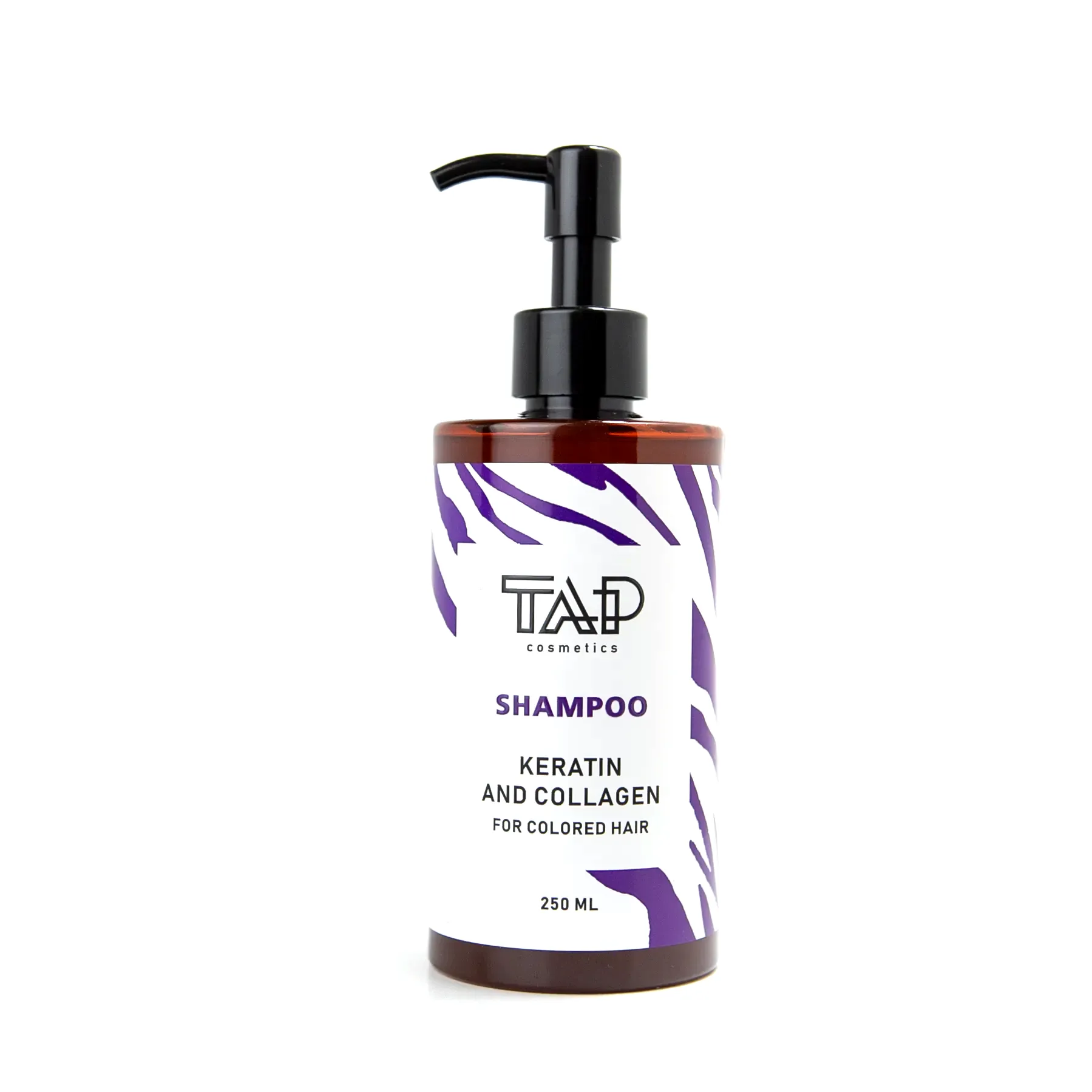 Шампунь для фарбованого волосся з кератином та колагеном TAP Cosmetics 250 мл (40018)