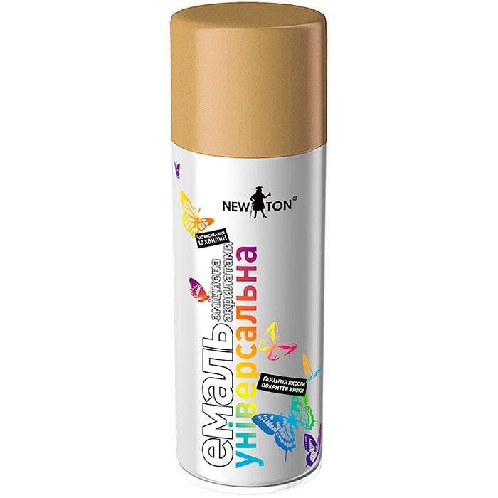 Краска аэрозольная New Ton RAL 1001 матовая 400 мл Бежевая (58125)