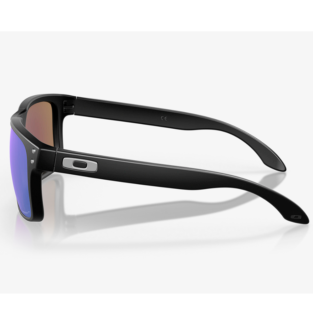 Окуляри OAKLEY Holbrook OO9102-F055 Matte Black/Prizm Sapphire Irid Polar - фото 4