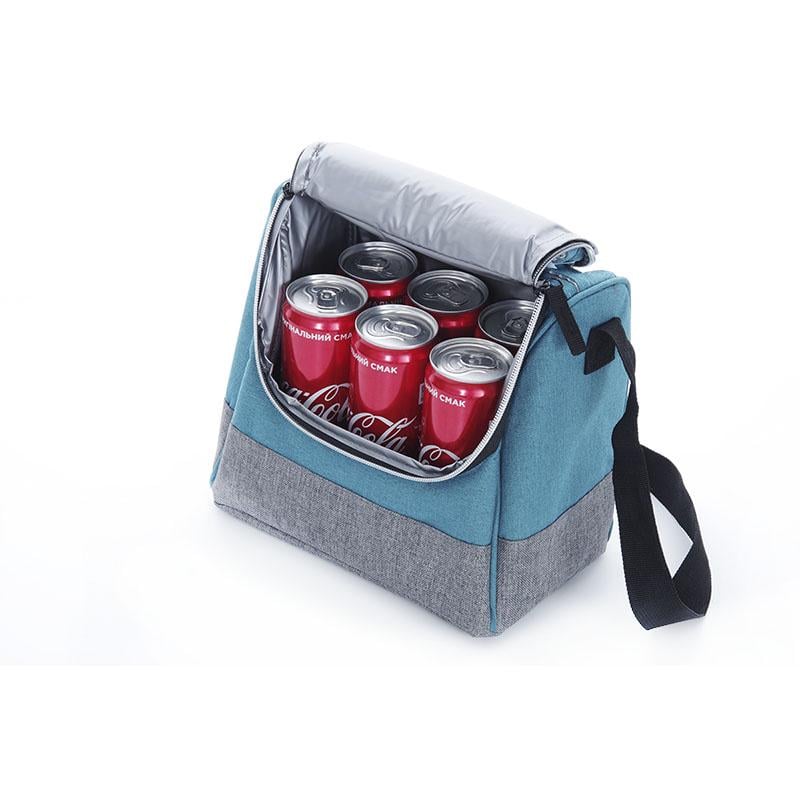 Термосумка Сила 25х15х21 см 8 л Бірюзовий (960606) - фото 8 Термосумка Сила 25х15х21 см 8 л Бірюзовий (960606) - фото 8