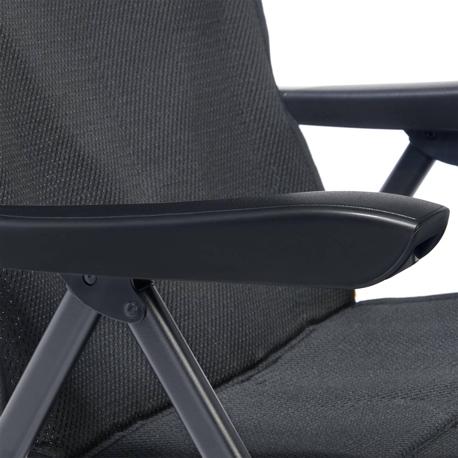 Туристичне крісло розкладне Uquip Justy XL Black (244053) - фото 7