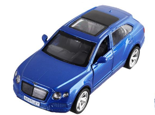 Іграшковий автомобіль модельний Bentley bentayga Синій (MTT-170445)