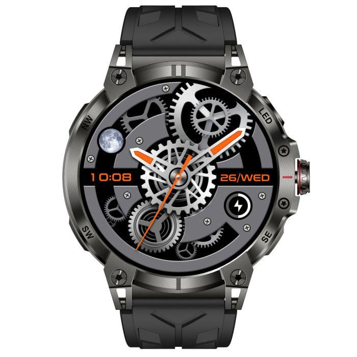 Смарт-часы UWatch Smart Stalker Max Black с компасом (1934) - фото 8 Смарт-часы UWatch Smart Stalker Max Black с компасом (1934) - фото 8