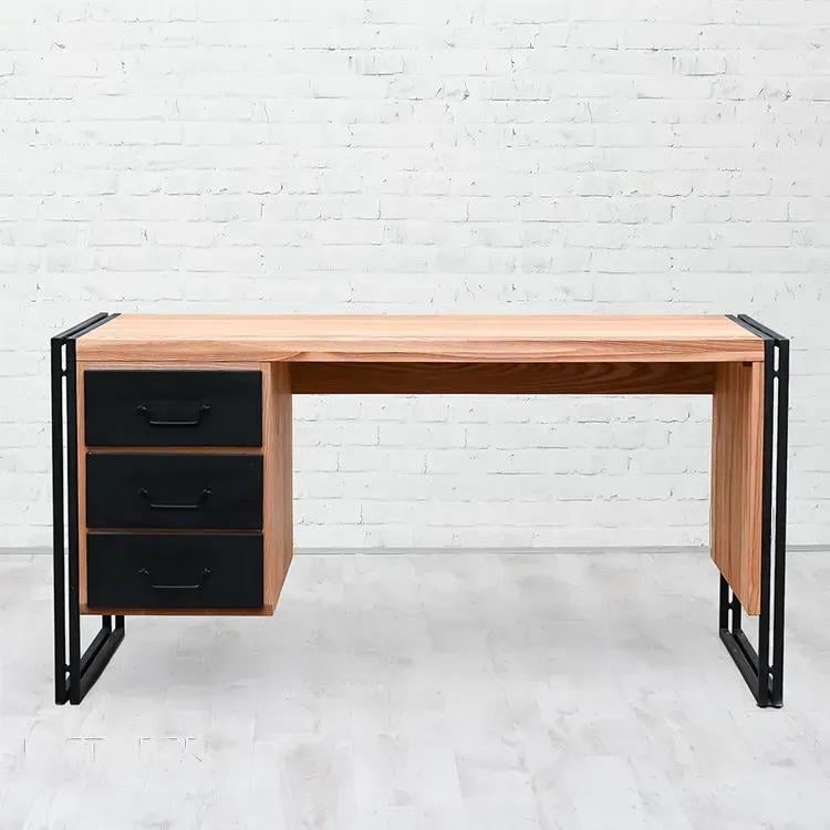 Письменный стол EcoLoft Лофт IN-2583 Коричневый (26397745)