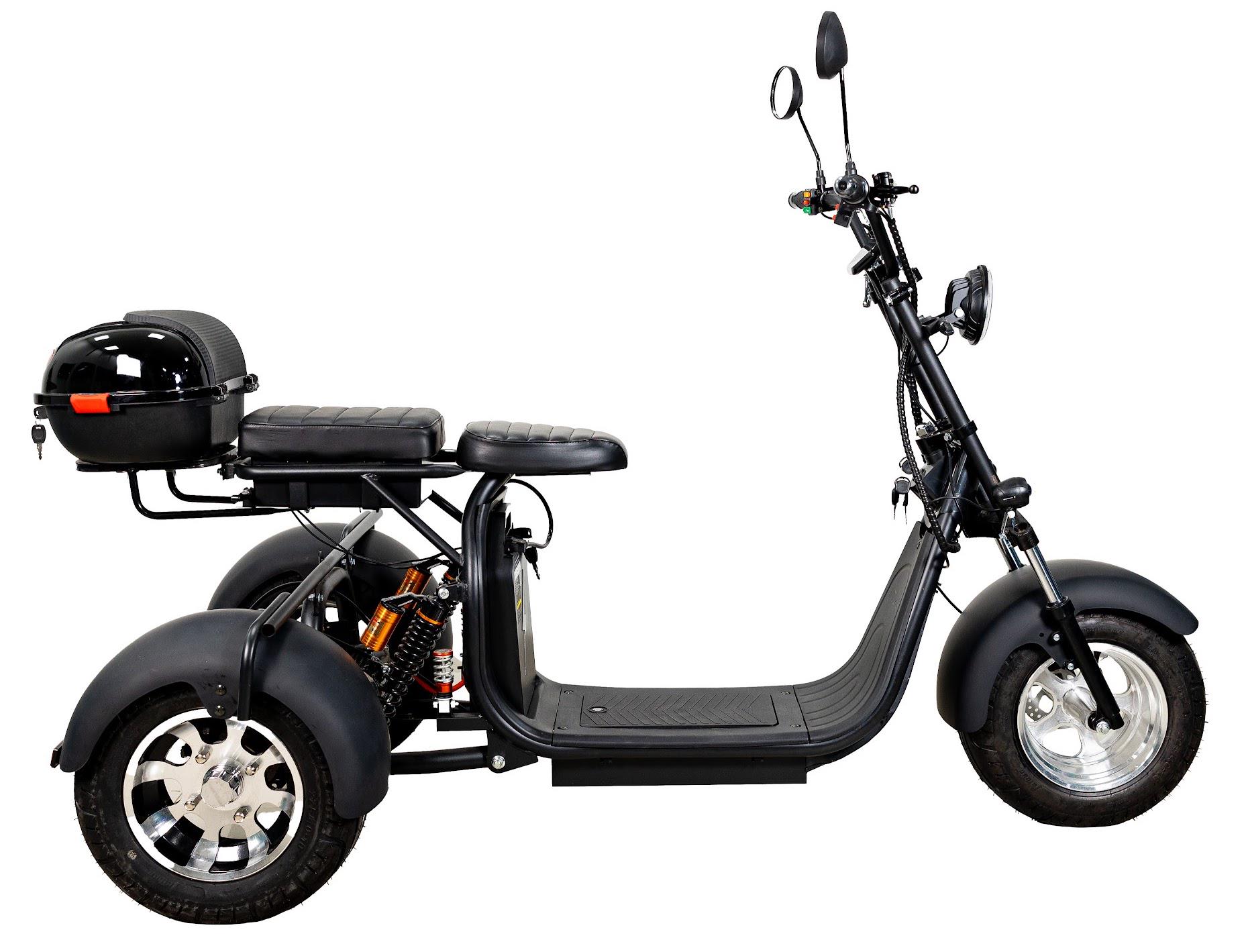 Електроскутер ATLAS Hunter 2500 W Black (2009) - фото 2 Електроскутер ATLAS Hunter 2500 W Black (2009) - фото 2