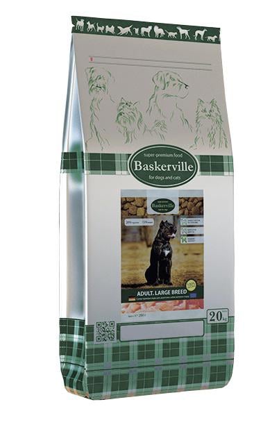 Сухой корм Baskerville Large Breed для собак крупных пород 20 кг (70596)