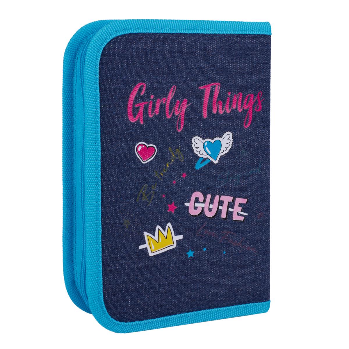 Пенал твердый одинарный с двумя клапанами YES Caramel Girl HP-04 - фото 3 Пенал твердый одинарный с двумя клапанами YES Caramel Girl HP-04 - фото 3