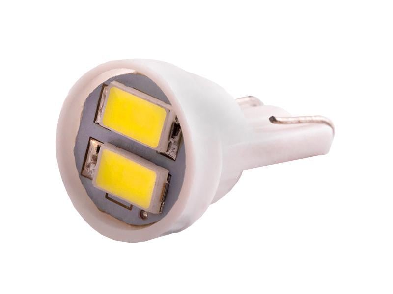 Автомобильная лампа светодиодная LEDUA T10-5630-2 SMD 12V Белый (437) Автомобильная лампа светодиодная LEDUA T10-5630-2 SMD 12V Белый (437)