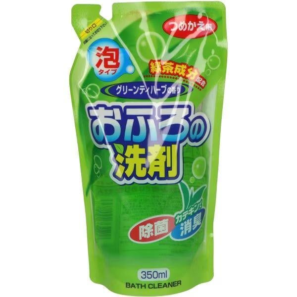 Пена для мытья ванной комнаты Rocket SOAP Bath Cleaner Foam Green Tea Зеленый чай сменный блок 350 мл (2899412504)