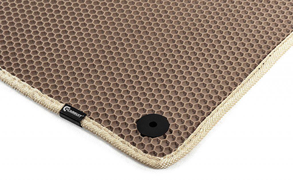 Коврики в автомобиль резиновые Digital Designs Carsuit V1 для Mercedes X class 2017-2020 гг. Бежевый (187890)