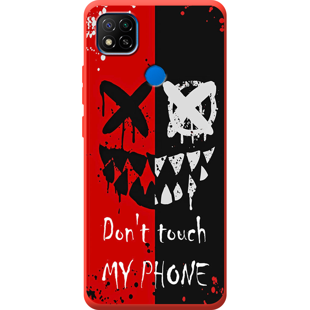 Чехол BoxFace Xiaomi Redmi 9C Bad Smile Красный силикон (40879-up2468-44021)