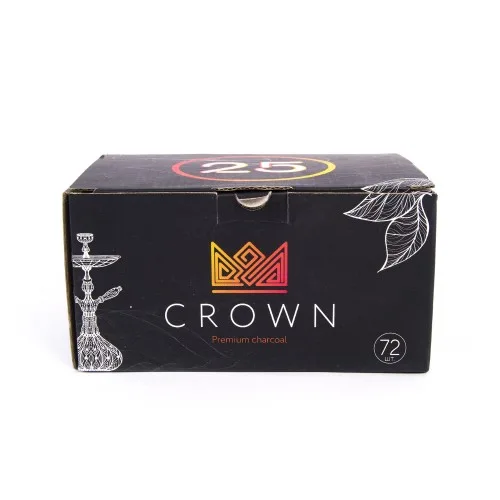 ᐉ Уголь для кальяна кокосовый Crown 1 кг (2604098 )