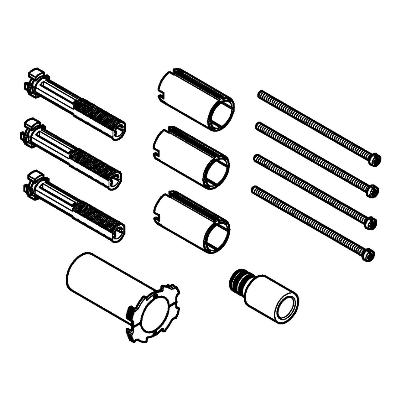 Набор креплений Grohe BauCurve для установки кухонного смесителя (31231001) - фото 3