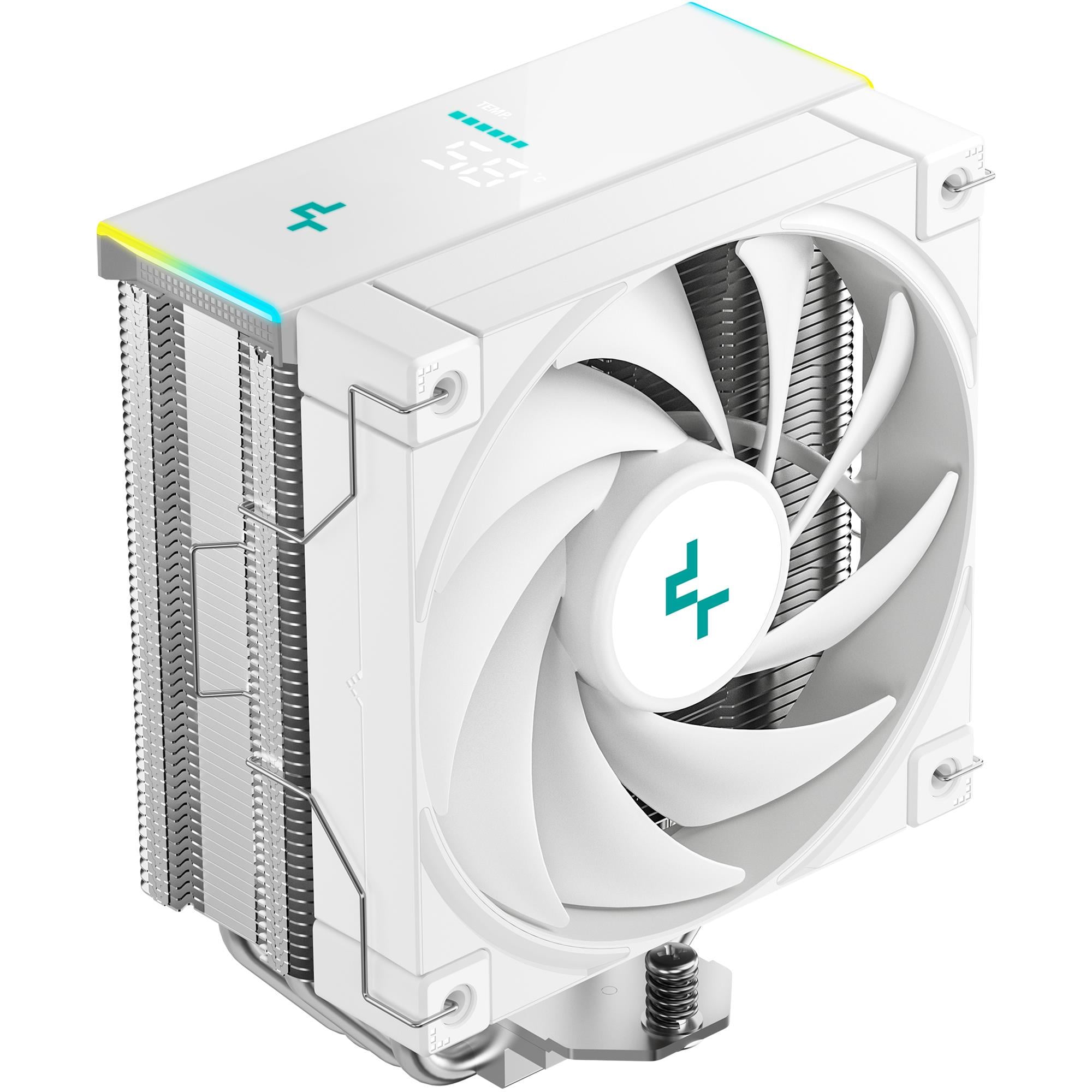 Процессорный кулер DeepCool AK400 Digital WH 120 мм FDB 1850 об/мин ARGB White (R-AK400-WHADMN-GJD)