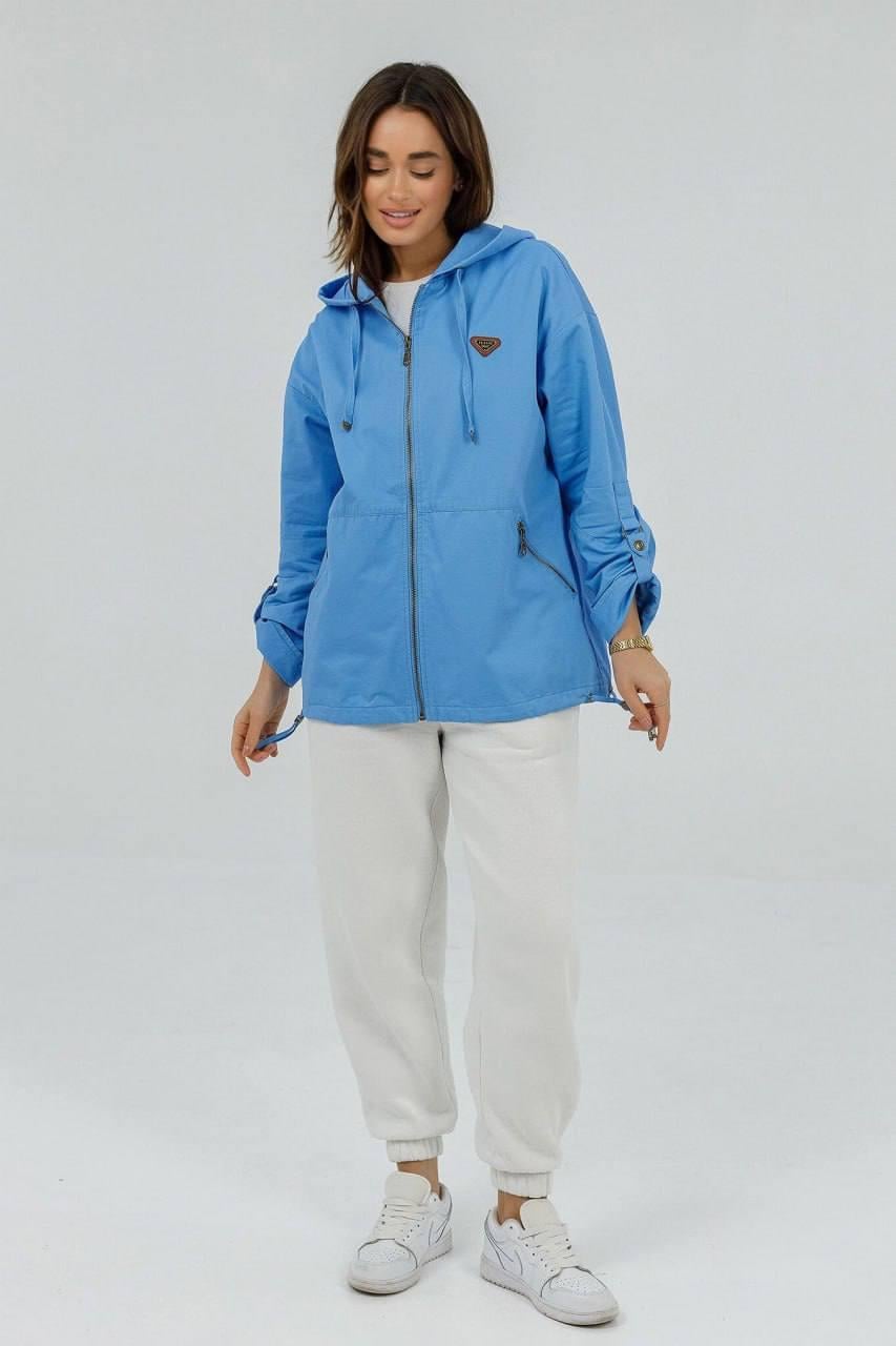 Вітровка-кенгурушка 2XL Блакитний (508a/2XL)