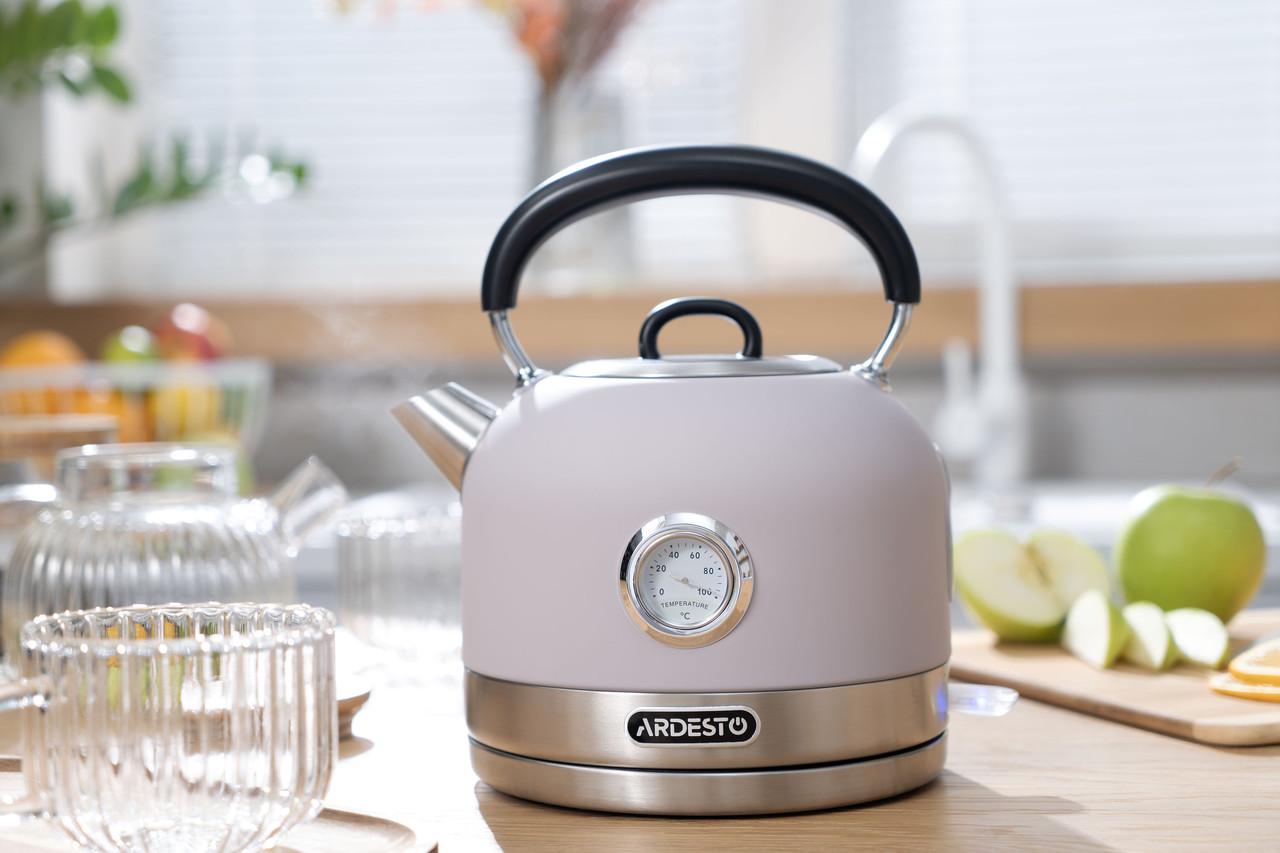 Електрочайник Ardesto Otter 1,7 л Ліловий (EKL-F500L) - фото 5 Електрочайник Ardesto Otter 1,7 л Ліловий (EKL-F500L) - фото 5