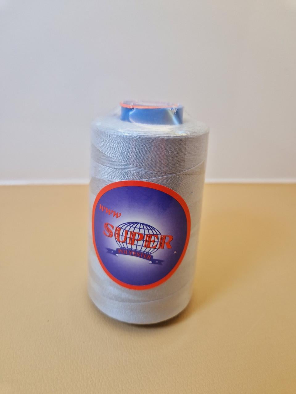 Нитка текстильна Super #345 40/2 4000yds Сірий (2933679057)