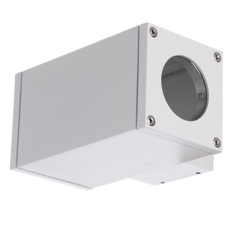 Светильник фасадный Brille настенный накладной IP65 AL-59/2 GU10 SWH - фото 2 Светильник фасадный Brille настенный накладной IP65 AL-59/2 GU10 SWH - фото 2