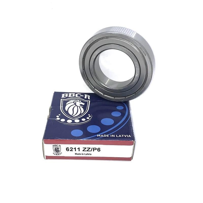 Подшипник BBC-R 6211 ZZ/P6 55х100х21 мм (6-80211)