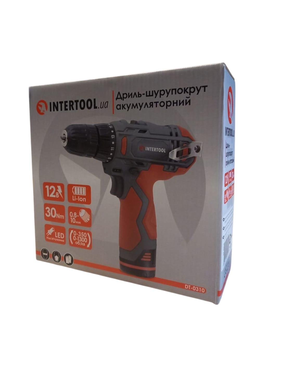 Шуруповерт Intertool DT-0310 (26230854) - фото 7