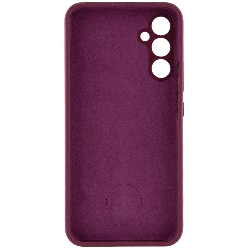 Противоударный Чехол Silicone Cover Lakshmi Full Camera (AAA) для Samsung Galaxy A34 5G Бордовый / Plum - фото 3