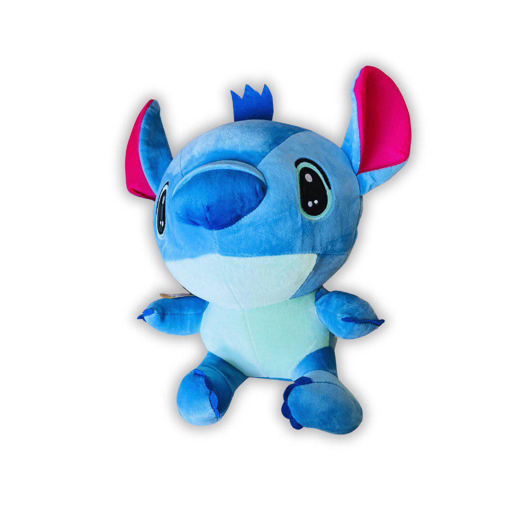 Игрушка мягкая плюшевая Stich 33 см Синий - фото 2