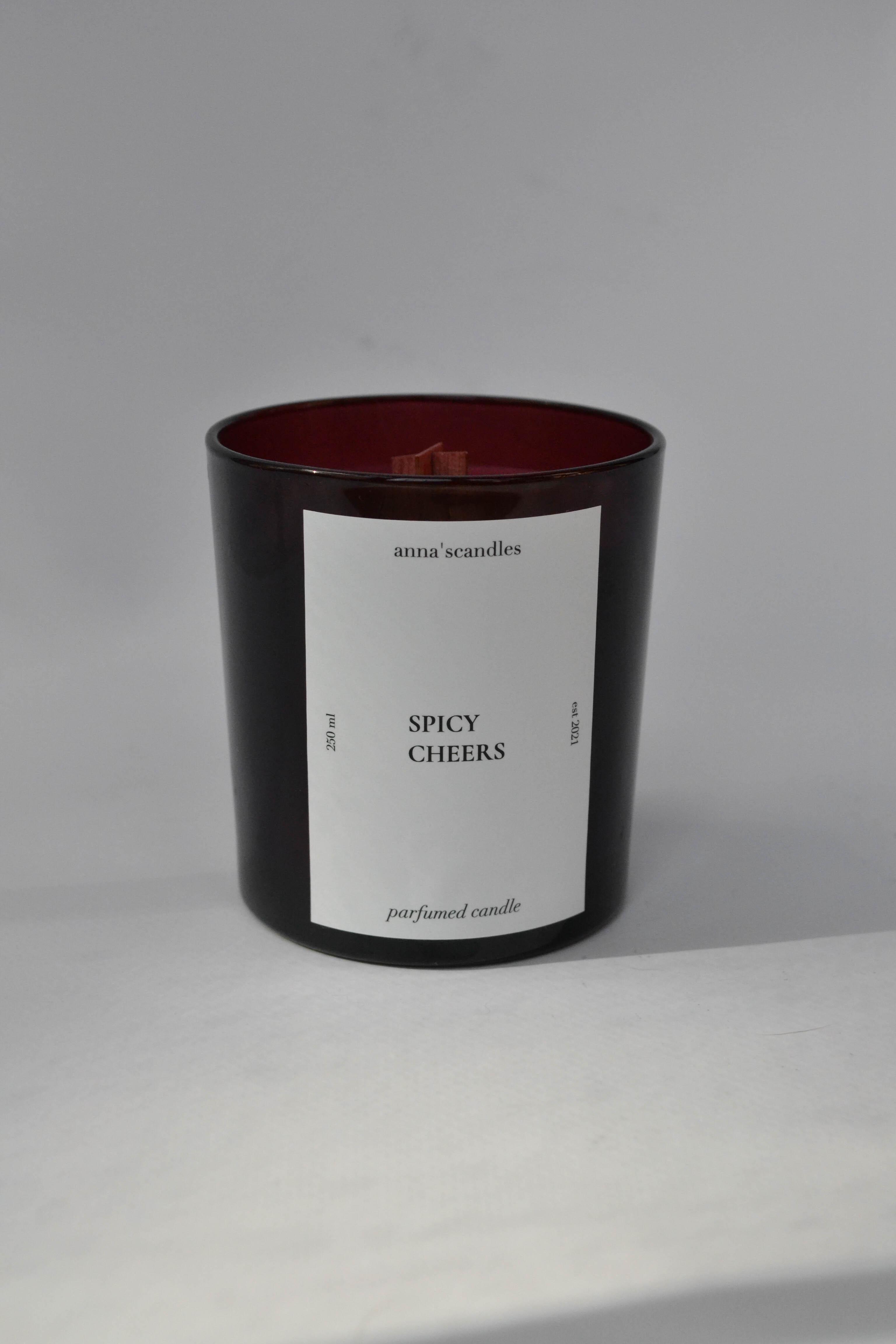Аромасвічка anna'scandles SPICY CHEERS у склі 250 мл (24366216)