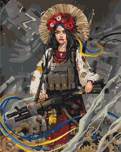 Картина по номерам Brushme На защите свободы 40х50 см в термопакете (BS53113-mt)