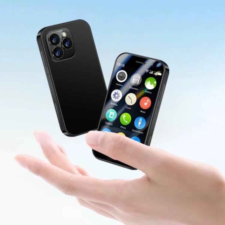 スマートフォン本体 Serrrly15 ᐉ Смартфон мобільний сенсорний Soyes XS 15 маленький Black