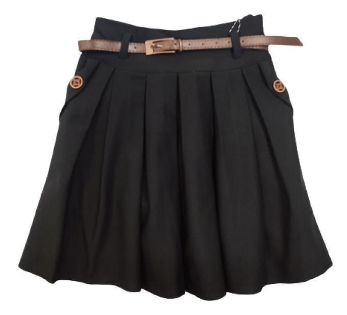 Юбка школьная Suzie АУРЕЛИ 03 шерсть 122 см Черный (88438832_122)