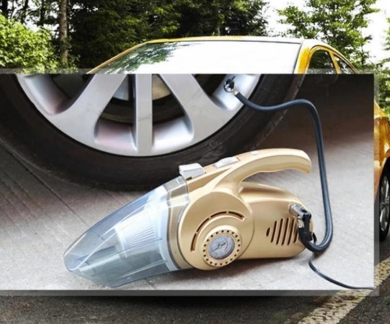 Автопылесос CAR VC 4 в 1 120W Золотой (СП-411) - фото 5