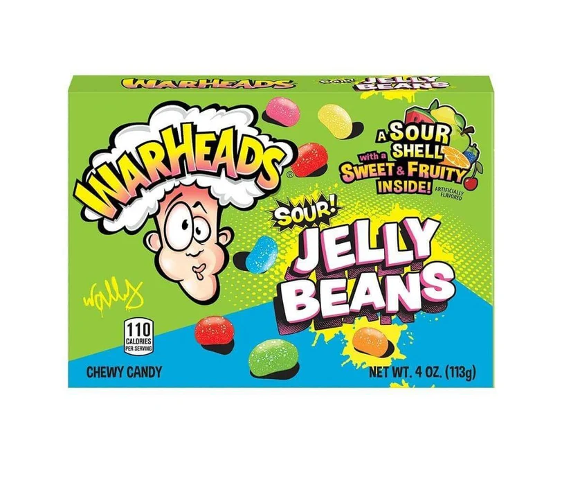 Мармелад Warheads Sour Jelly Beans 113 г (ersgvdgvdsz)