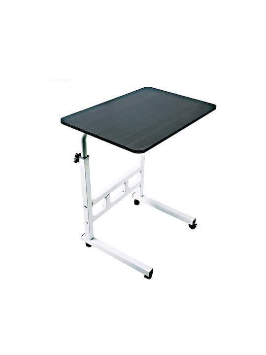 Столик прикроватный регулируемый по высоте G-80 80x40x60-90 см Черный (32163785)