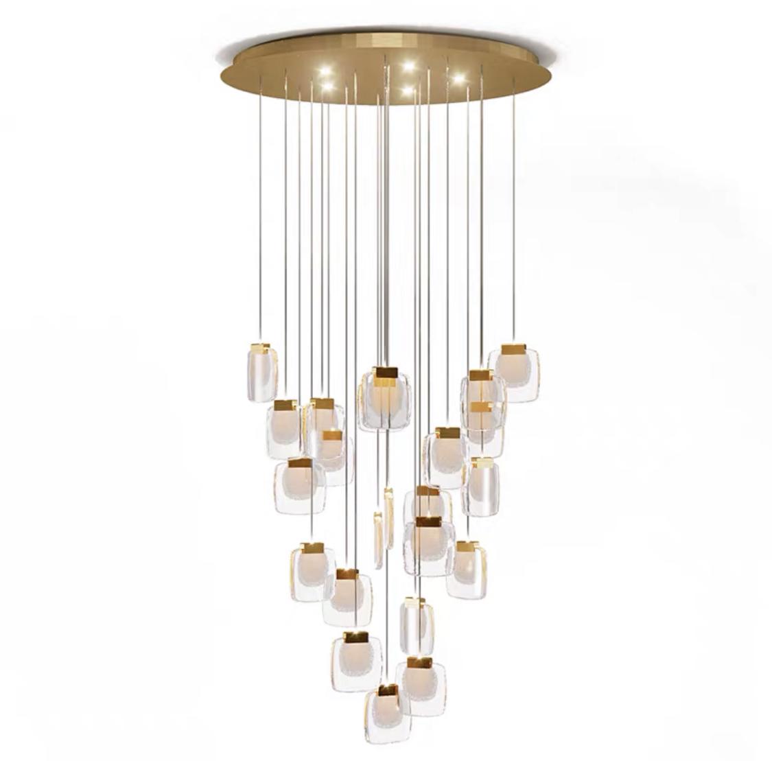 Подвесная серия люстр Cube Led Long Lamp (057050/18 bz)