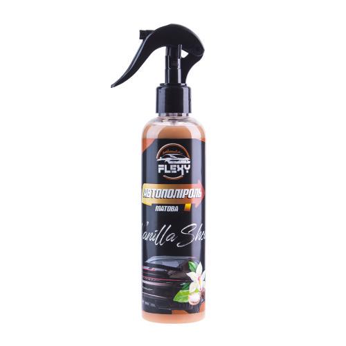 Полироль для пластика и винила Flexy Vanilla Shea матовый 250 мл (8920)
