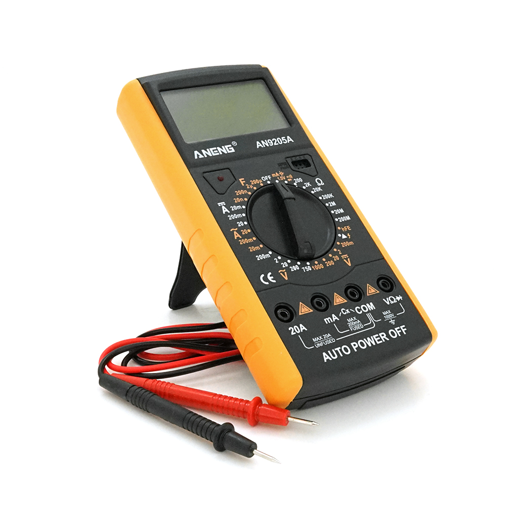 Мультиметр ANENG AN9205A цифровий функції V/A/R/F/hFE (YUT_V6856) Мультиметр ANENG AN9205A цифровий функції V/A/R/F/hFE (YUT_V6856)