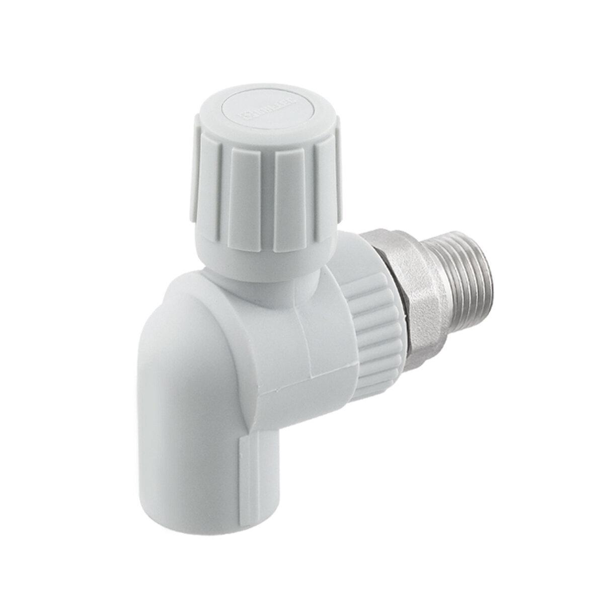 Кран радіаторний кутовий PPR Raftec RARV2502 25 мм x 3/4" (SW-99508) - фото 3