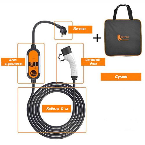 Зарядное устройство для электромобиля Feyree разъем Type 2 IEC62196-2 (13464466) - фото 2